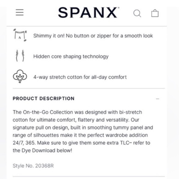 SPANX On-The-Go High Waist Zebra Print Shorts - Brown and White Large NWT - Picture 12 of 12